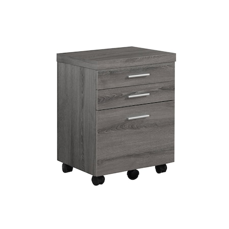 Monarch Specialties File Cabinet, Rolling Mobile, Storage Drawers, Printer Stand, Office, Work, Laminate, Brown I 7049